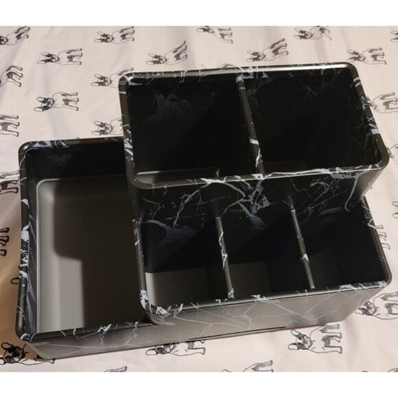 New Toothbrush Holder,Bathroom Organizer Countertop, 5 Compartments - Picture 2 of 2